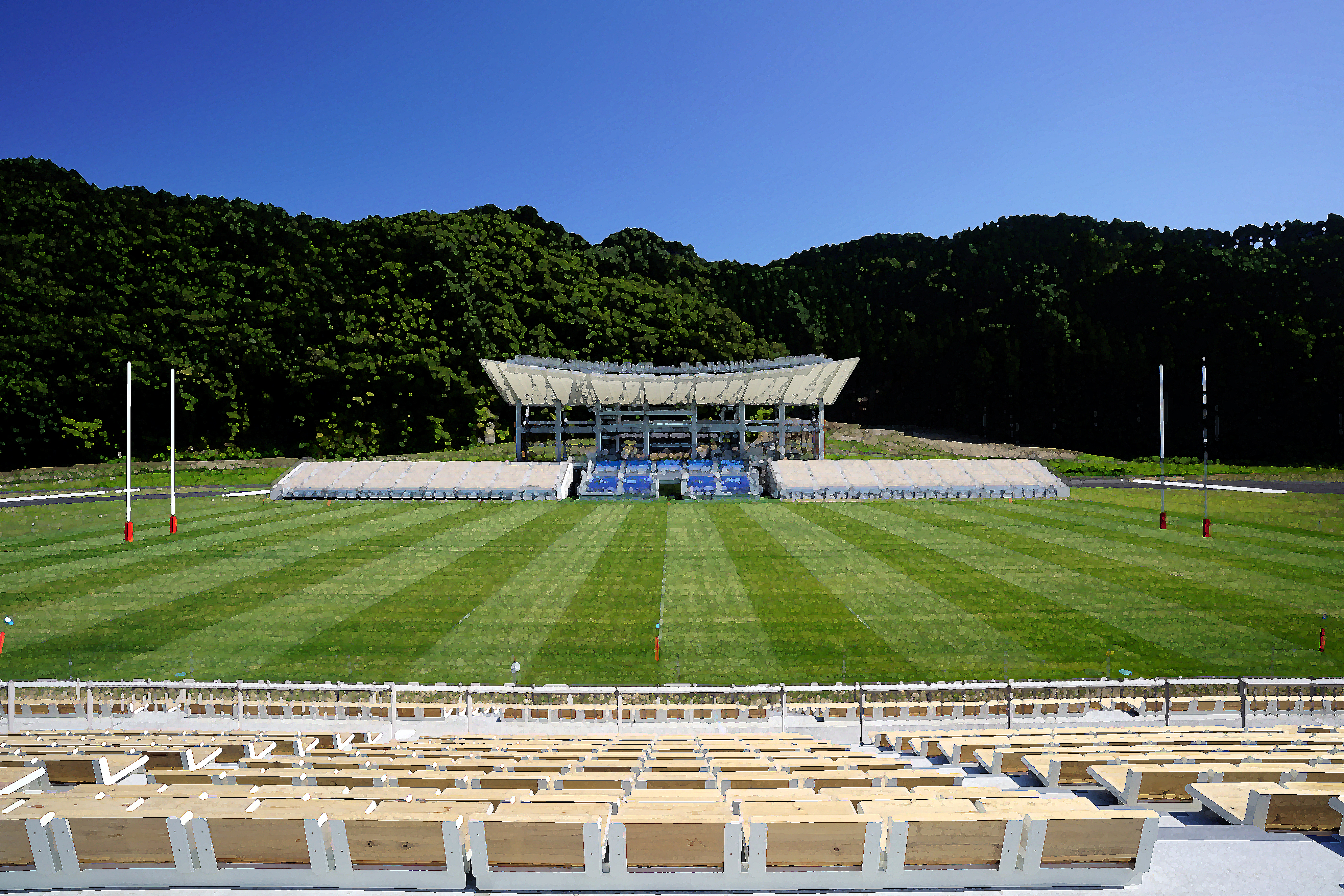 ストーリー 釜石鵜住居復興スタジアム Kamaishi Unosumai Memorial Stadium