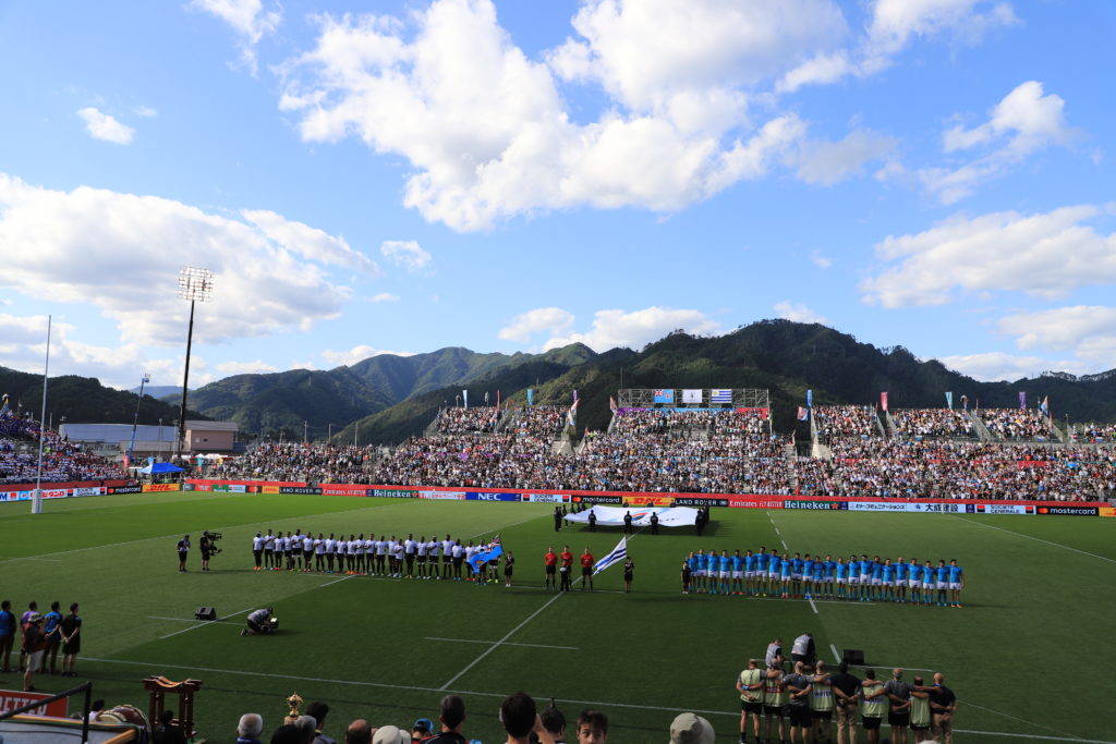 ラグビーワールドカップ19釜石開催一周年 釜石鵜住居復興スタジアム Kamaishi Unosumai Memorial Stadium